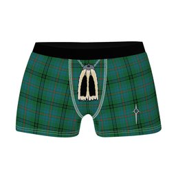 ScotsTee Shop Scottish Walker Hunting Ancient Clan Highland Kilt Sporran Tartan Boxer Briefs
