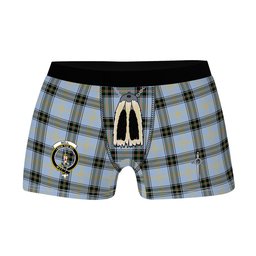ScotsTee Shop Scottish Bell of the Borders Ancient Clan Crest Highland Kilt Sporran Tartan Boxer Briefs