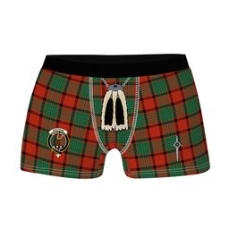 ScotsTee Shop Scottish MacPhail Ancient Clan Crest Highland Kilt Sporran Tartan Boxer Briefs