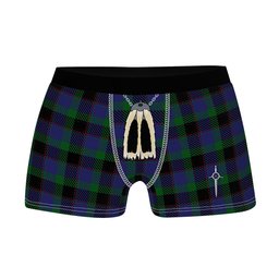 ScotsTee Shop Scottish Meoni Clan Highland Kilt Sporran Tartan Boxer Briefs