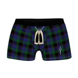 ScotsTee Shop Scottish Meoni Clan Highland Kilt Sporran Tartan Boxer Briefs
