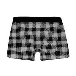 ScotsTee Shop Scottish MacPhee Black and White Clan Crest Highland Kilt Sporran Tartan Boxer Briefs