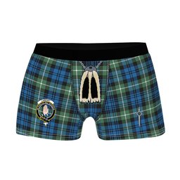 ScotsTee Shop Scottish Lamont Ancient Clan Crest Highland Kilt Sporran Tartan Boxer Briefs