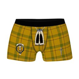 ScotsTee Shop Scottish Houston Clan Crest Highland Kilt Sporran Tartan Boxer Briefs