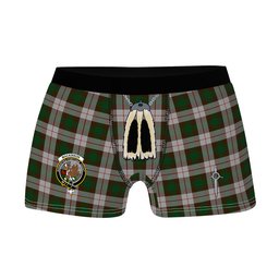 ScotsTee Shop Scottish MacKinnon Dress Clan Crest Highland Kilt Sporran Tartan Boxer Briefs
