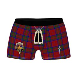 ScotsTee Shop Scottish MacGillivray Clan Crest Highland Kilt Sporran Tartan Boxer Briefs