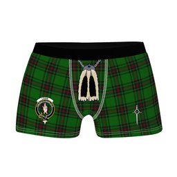 ScotsTee Shop Scottish Logie Clan Crest Highland Kilt Sporran Tartan Boxer Briefs