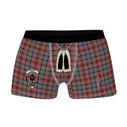 ScotsTee Shop Scottish Hannay Dress Clan Crest Highland Kilt Sporran Tartan Boxer Briefs