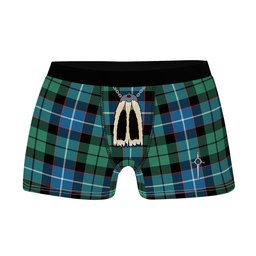 ScotsTee Shop Scottish Mitchell Ancient Clan Highland Kilt Sporran Tartan Boxer Briefs