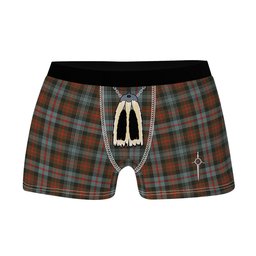 ScotsTee Shop Scottish Murray of Atholl Weathered Clan Highland Kilt Sporran Tartan Boxer Briefs