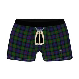 ScotsTee Shop Scottish Murray of Atholl Clan Highland Kilt Sporran Tartan Boxer Briefs