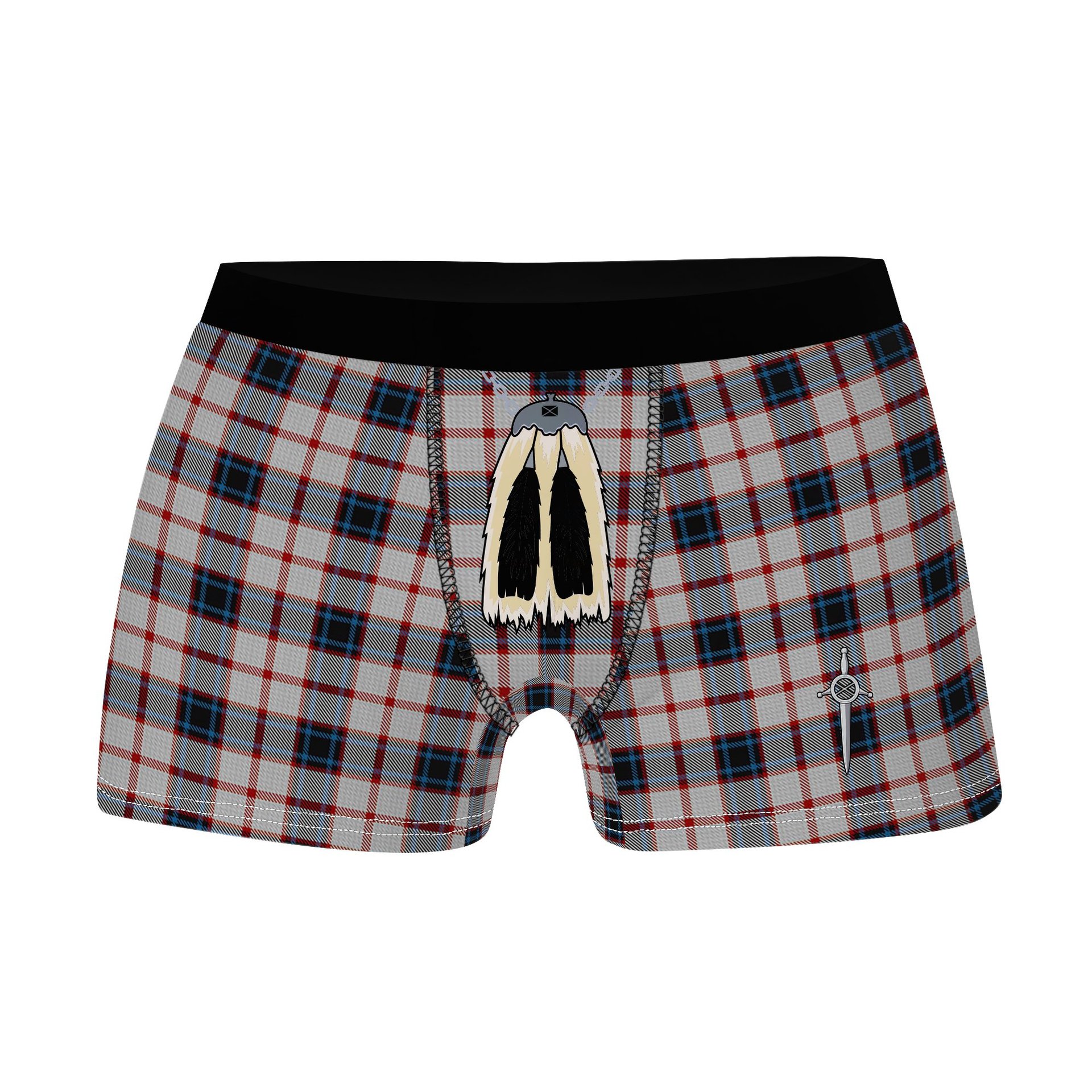 ScotsTee Shop Scottish Merrilees Dress Dance Clan Highland Kilt Sporran Tartan Boxer Briefs