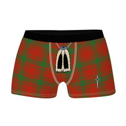 ScotsTee Shop Scottish McQueary Ancient Clan Highland Kilt Sporran Tartan Boxer Briefs
