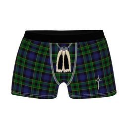 ScotsTee Shop Scottish Mowat Clan Highland Kilt Sporran Tartan Boxer Briefs
