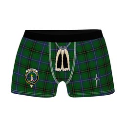 ScotsTee Shop Scottish Henderson Clan Crest Highland Kilt Sporran Tartan Boxer Briefs