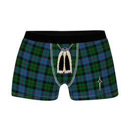 ScotsTee Shop Scottish Morrison Society Clan Highland Kilt Sporran Tartan Boxer Briefs