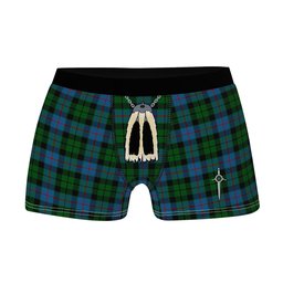ScotsTee Shop Scottish Morrison Society Clan Highland Kilt Sporran Tartan Boxer Briefs