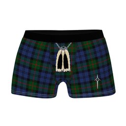 ScotsTee Shop Scottish Murray 1810 Clan Highland Kilt Sporran Tartan Boxer Briefs