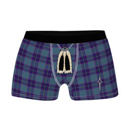 ScotsTee Shop Scottish Patterson John Clan Highland Kilt Sporran Tartan Boxer Briefs