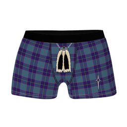 ScotsTee Shop Scottish Patterson John Clan Highland Kilt Sporran Tartan Boxer Briefs