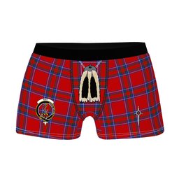 ScotsTee Shop Scottish Rait Clan Crest Highland Kilt Sporran Tartan Boxer Briefs