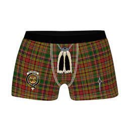 ScotsTee Shop Scottish Drummond of Strathallan Clan Crest Highland Kilt Sporran Tartan Boxer Briefs