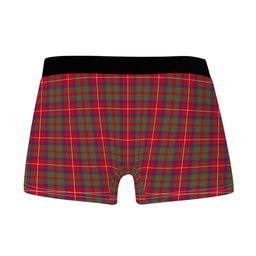 ScotsTee Shop Scottish Shaw Red Modern Clan Crest Highland Kilt Sporran Tartan Boxer Briefs