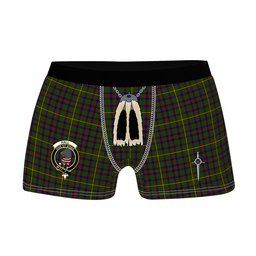 ScotsTee Shop Scottish Hall Clan Crest Highland Kilt Sporran Tartan Boxer Briefs
