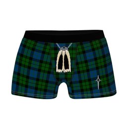 ScotsTee Shop Scottish McCoy Clan Highland Kilt Sporran Tartan Boxer Briefs