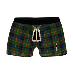 ScotsTee Shop Scottish Reid Green Clan Highland Kilt Sporran Tartan Boxer Briefs