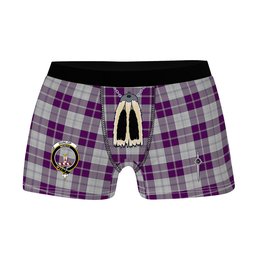 ScotsTee Shop Scottish Dunlop Dress Clan Crest Highland Kilt Sporran Tartan Boxer Briefs