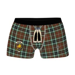 ScotsTee Shop Scottish Thomson Hunting Modern Clan Crest Highland Kilt Sporran Tartan Boxer Briefs