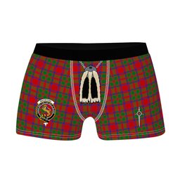 ScotsTee Shop Scottish MacIntosh Modern Clan Crest Highland Kilt Sporran Tartan Boxer Briefs