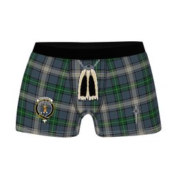 ScotsTee Shop Scottish MacDouall Clan Crest Highland Kilt Sporran Tartan Boxer Briefs