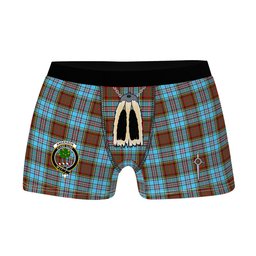 ScotsTee Shop Scottish Anderson Ancient Clan Crest Highland Kilt Sporran Tartan Boxer Briefs