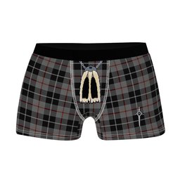 ScotsTee Shop Scottish Thompson Society Grey Clan Highland Kilt Sporran Tartan Boxer Briefs