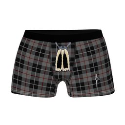 ScotsTee Shop Scottish Thompson Society Grey Clan Highland Kilt Sporran Tartan Boxer Briefs