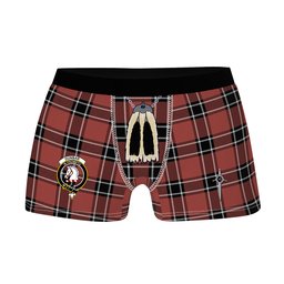 ScotsTee Shop Scottish Dunbar District Ancient Clan Crest Highland Kilt Sporran Tartan Boxer Briefs