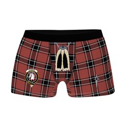 ScotsTee Shop Scottish Dunbar District Ancient Clan Crest Highland Kilt Sporran Tartan Boxer Briefs
