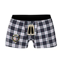 ScotsTee Shop Scottish MacRae Dress Modern Clan Crest Highland Kilt Sporran Tartan Boxer Briefs