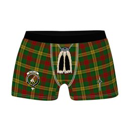 ScotsTee Shop Scottish MacMillan Society of Glasgow Clan Crest Highland Kilt Sporran Tartan Boxer Briefs