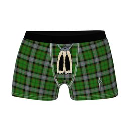 ScotsTee Shop Scottish Moss Clan Highland Kilt Sporran Tartan Boxer Briefs
