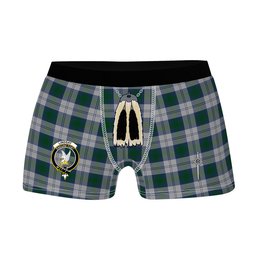 ScotsTee Shop Scottish Lindsay Dress Clan Crest Highland Kilt Sporran Tartan Boxer Briefs