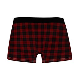 ScotsTee Shop Scottish Cameron Black and Red Clan Crest Highland Kilt Sporran Tartan Boxer Briefs