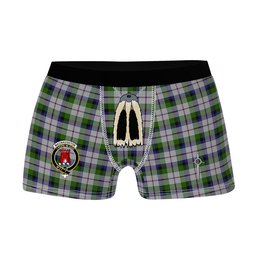 ScotsTee Shop Scottish MacNaughton Dress Clan Crest Highland Kilt Sporran Tartan Boxer Briefs