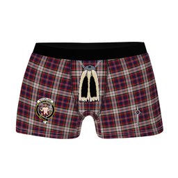 ScotsTee Shop Scottish McFarland Dress Clan Crest Highland Kilt Sporran Tartan Boxer Briefs