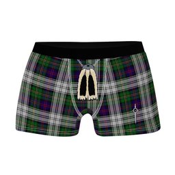 ScotsTee Shop Scottish Malcolm Dress Clan Highland Kilt Sporran Tartan Boxer Briefs