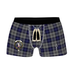 ScotsTee Shop Scottish Napier Clan Crest Highland Kilt Sporran Tartan Boxer Briefs