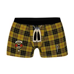 ScotsTee Shop Scottish MacLeod 1831 Clan Crest Highland Kilt Sporran Tartan Boxer Briefs