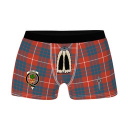 ScotsTee Shop Scottish Hamilton Ancient Clan Crest Highland Kilt Sporran Tartan Boxer Briefs
